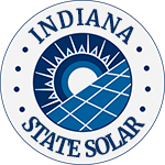 Indiana State Solar logo.